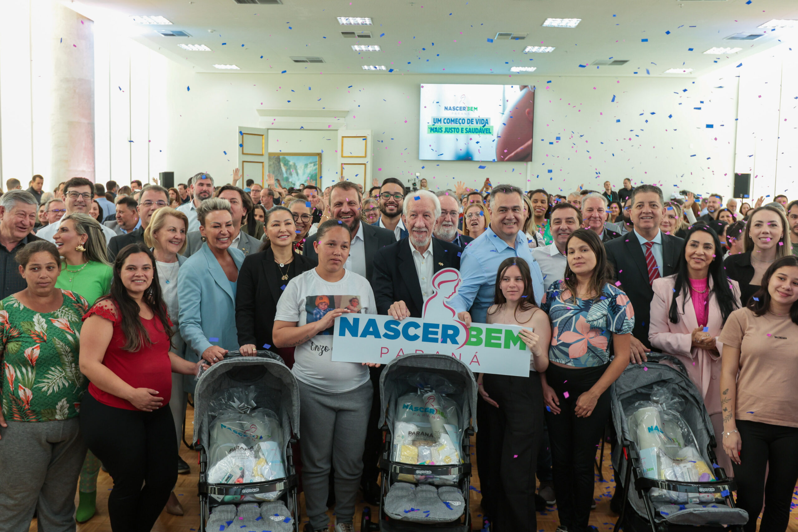 O Governo do Estado lança nesta terça-feira (30), o Programa Nossa Infância Paraná/Nascer Bem Paraná, uma iniciativa voltada ao cuidado integral de gestantes, puérperas, recém-nascidos e bebês de famílias em situação de vulnerabilidade social. Foto: Geraldo Bubniak/AEN
Foto: Geraldo Bubniak/AEN