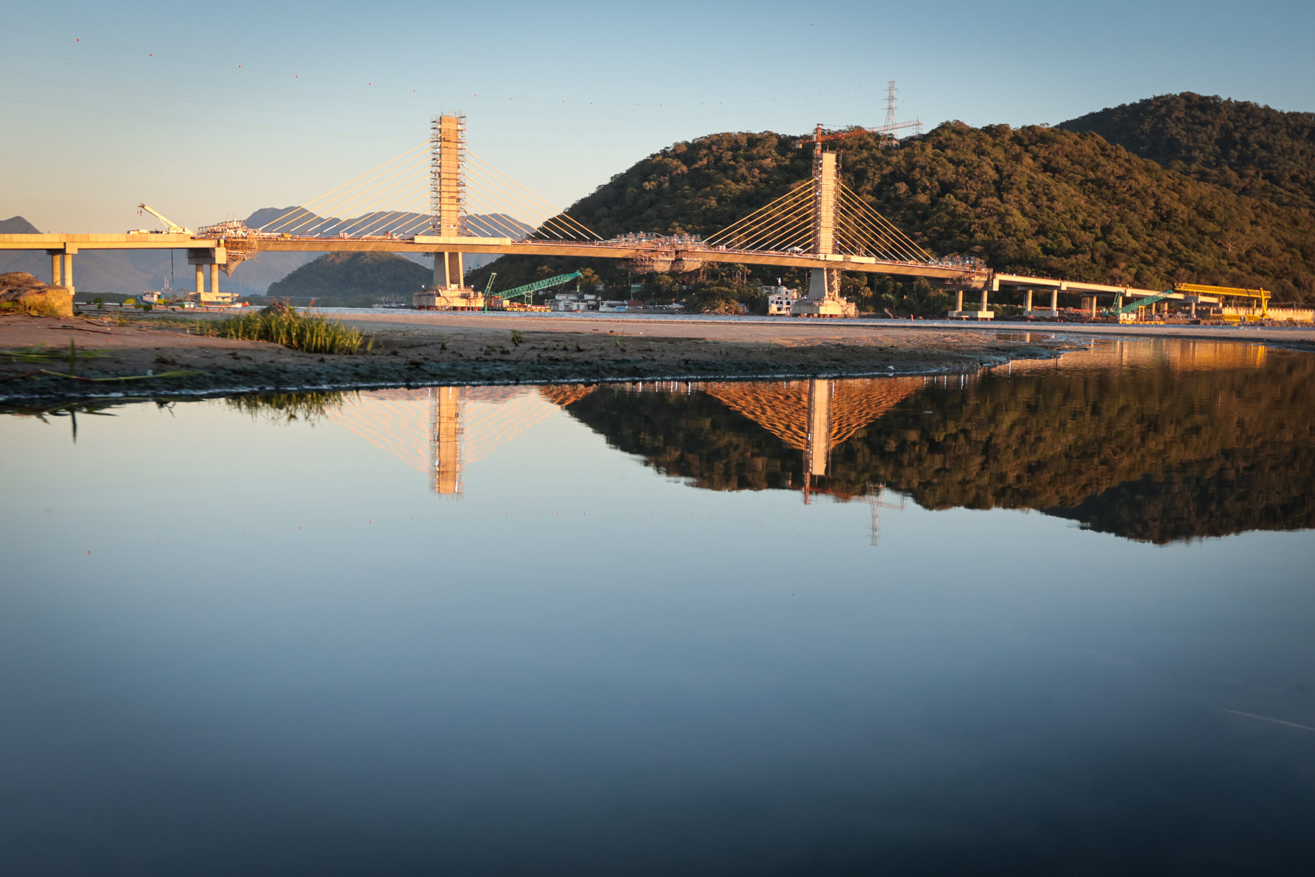 Ponte de Guaratuba - 06/02/2026
Foto: Geraldo Bubniak/AEN