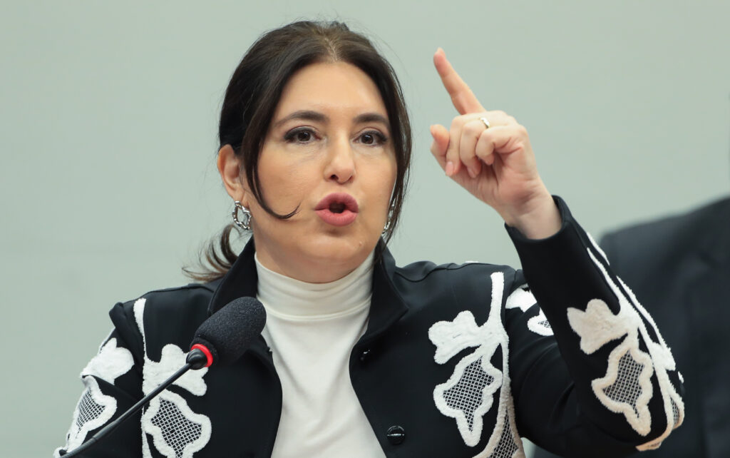 Brasília (DF), 09/07/2025  - Ministra do Planejamento e Orçamento, Simone Tebet, durante audiência pública em Três comissões da Câmara. Foto: Lula Marques/Agência Brasil