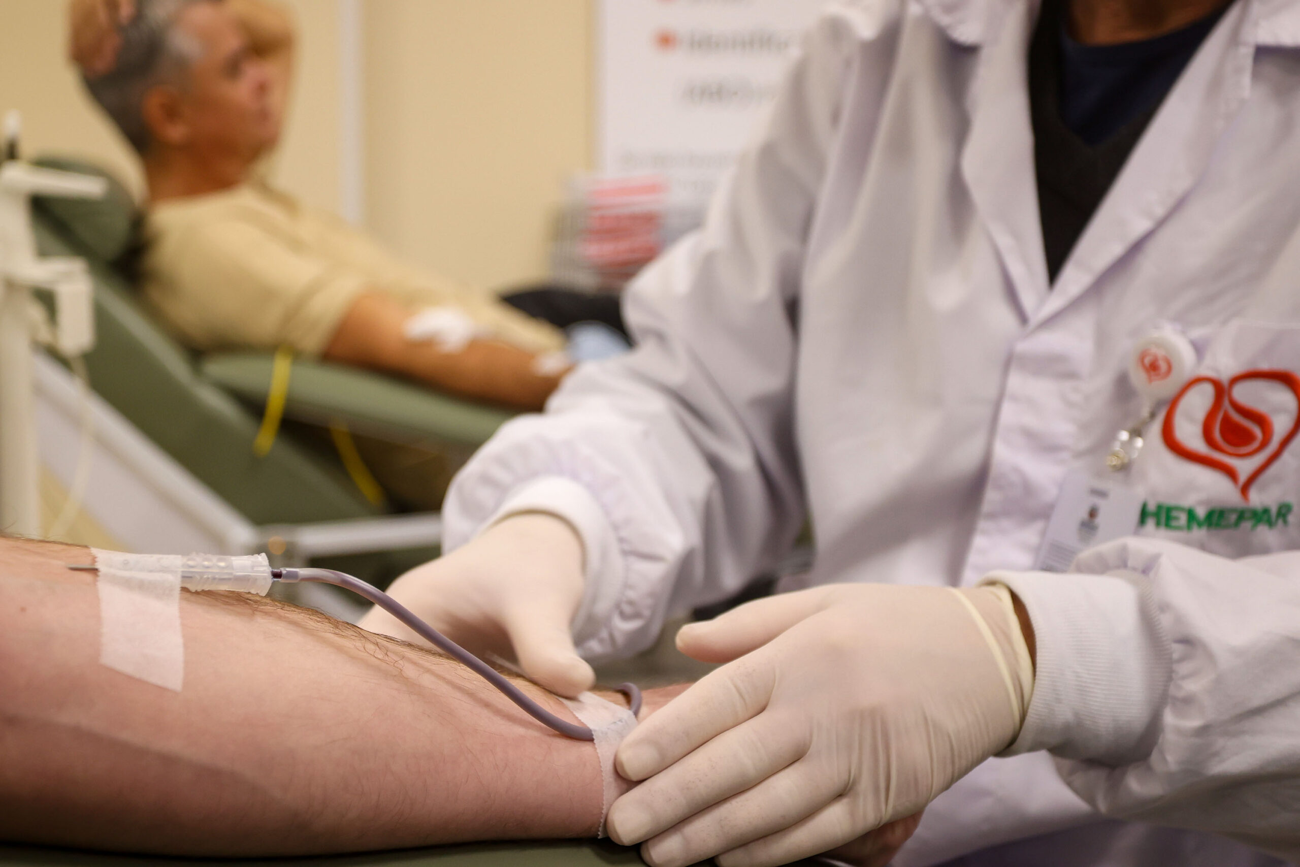 Hemepar, doação de sangue
Foto Gilson Abreu
